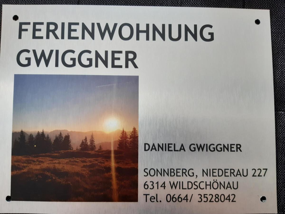 Ferienwohnung - Gwiggner Daniela นีเดอเรา ภายนอก รูปภาพ